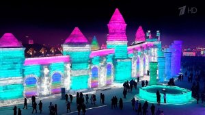В Харбине открылся традиционный фестиваль ледовых скульптур