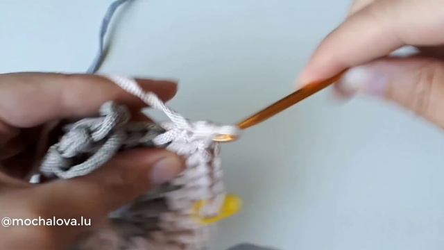 ??ЗАВОРАЖИВАЮЩАЯ СПИРАЛЬ ?из остатков пряжи. Вязание крючком. Luba Lace