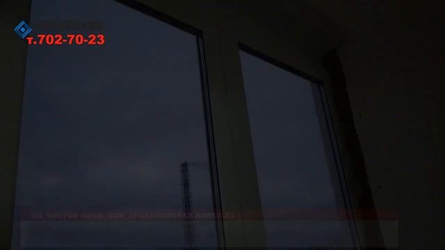 Теплое остекление 3х метровой лоджии ЖК Чистое небо, Арцеуловская аллея 23-1