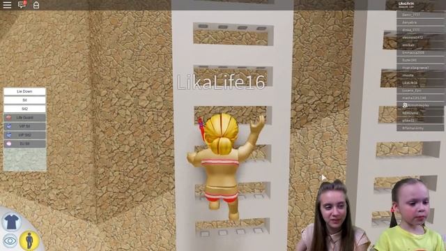 ЭКСТРЕМАЛЬНЫЕ ГОРКИ В АКВАПАРКЕ РОБЛОКС. Лика Нашла РАЙСКИЙ ОСТРОВ/ ROBLOX Waterpark смотреть онлайн