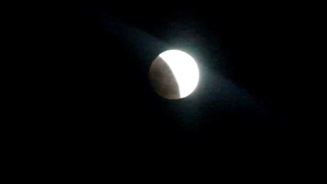 Лунное затмение, кровавая луна | Lunar eclipse. Blood moon (Хакасия, Абаза 31.01.2017) смотреть онлайн