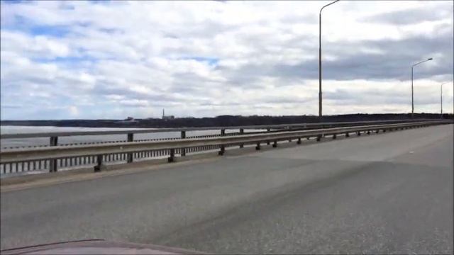 По дорогам Пермского края / Чусовской мост на трассе Пермь-Березники смотреть онлайн