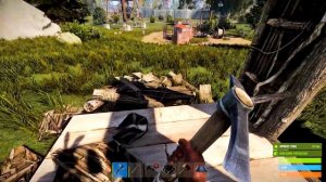 Как в RUST убрать стену и поменять дверь