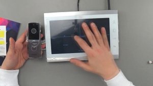 Подключение FOX FX HVD 100T V2 WIFI беспроводной видеодомофон