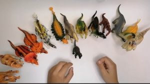 Моя коллекция динозавров. ОБЗОР коллекции. Динозаврики. ОБЗОРЫШ крутые ролики