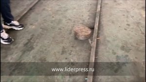 Прессование и брикетирование металлокорда (металлического корда после переработки автомобильных шин
