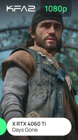 Days Gone | KFA2 X GeForce RTX 4060 Ti Black | 1080p (Full HD) разрешение