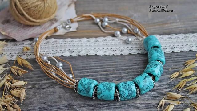 Украшения из полимерной глины 2016г. Jewelry From Polymer Clay