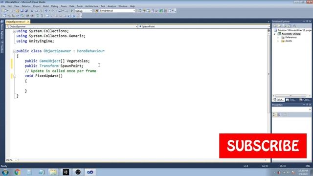 Making a Fruit Slicer Game in Unity 3D - PART 1/3 смотреть онлайн