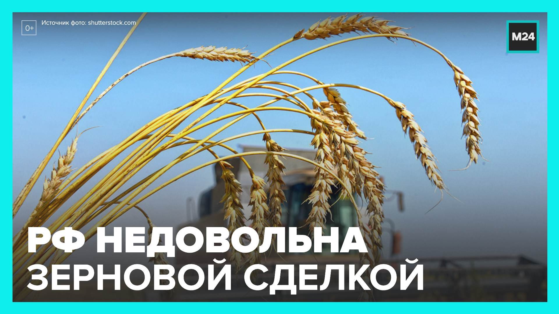 РФ оказалась недовольна исполнением зерновой сделки для развивающихся стран - Москва 24