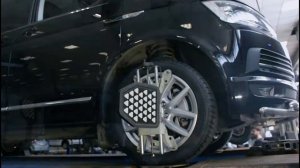 Регулировка углов установки колес Volkswagen Caravelle