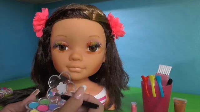 Распаковка куклы повод научиться делать прически смотреть онлайн