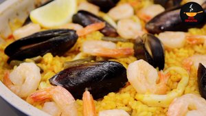 Когда мясо надоело, надо готовить её!!! ПАЭЛЬЯ С МОРЕПРОДУКТАМИ! Мега ПРОСТО и ВКУСНО!