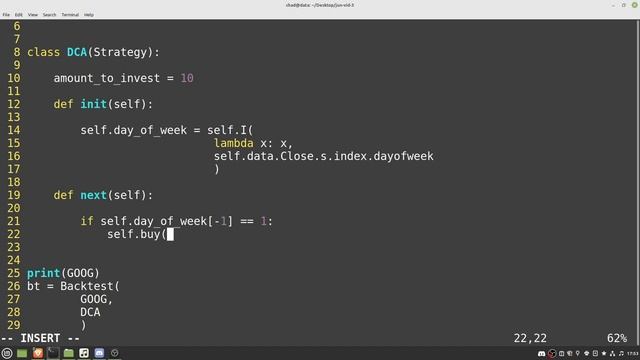 Backtest Your Dollar Cost Average Strategy easily in Python