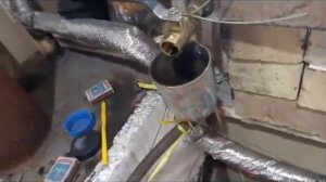 Печь на отработке