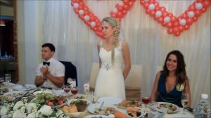 Жених зачитал реп на свадьбе ( Андрюх@ - свадебная)