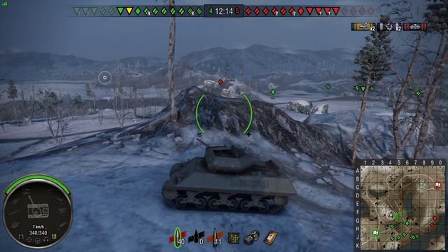 6 kills with Wolverine. World of Tanks on PS4. With keyb. and mouse смотреть онлайн