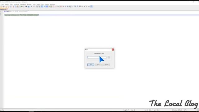 How to run python program on notepad++ смотреть онлайн