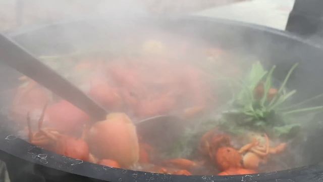 ИДЕАЛЬНОЕ БЛЮДО В КАЗАНЕ‼️Раки в сметане рецепт?раки к пиву?новогоднее блюдо смотреть онлайн