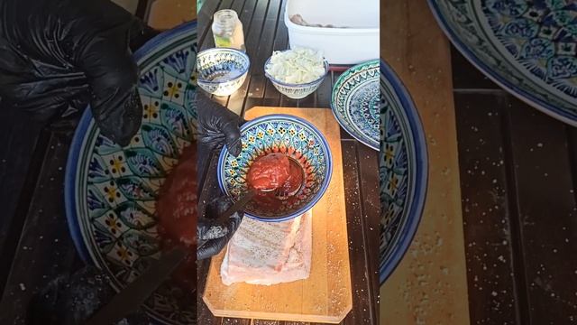 СВИНЫЕ РЕБРА НА МАНГАЛЕ. МАРИНАД? смотреть онлайн