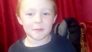 Мальчик 4 года рассказывает стих