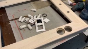 #Зеркало с подсветкой для туалетного столика