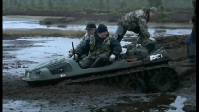 АРГО ВЕЗДЕХОДЫ по болоту