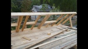 Строю в одиночку двухэтажный гараж