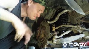 Мерседес w163 ремонт задняя подвеска! (глухие) 6.08.2021