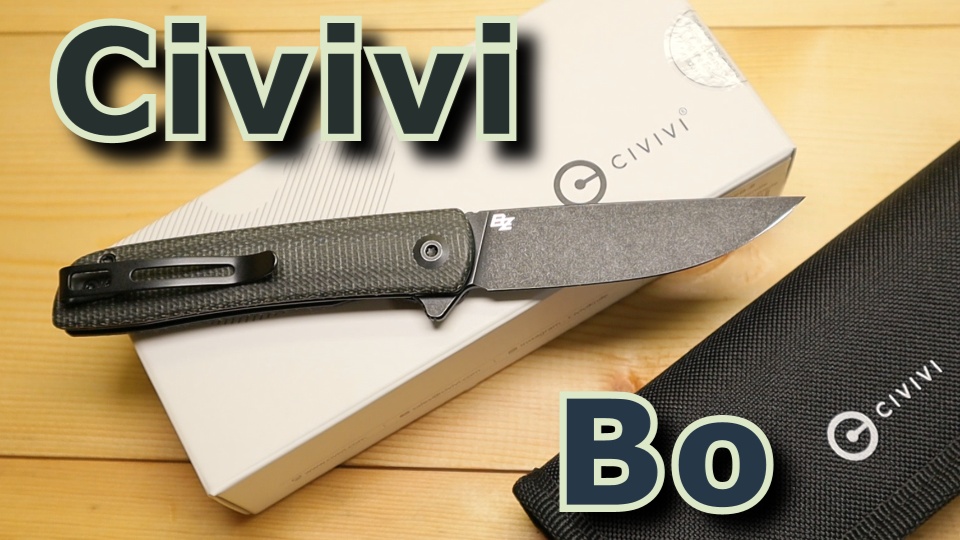 Civivi Bo. Резачок малыш EDC. смотреть онлайн