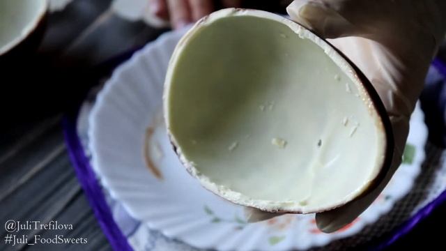 ШОКОЛАДНОЕ ЯЙЦО С ШОКОЛАДНО-КОФЕЙНОЙ НАЧИНКОЙ | Easter Eggs Recipe | #Juli_FoodSweets