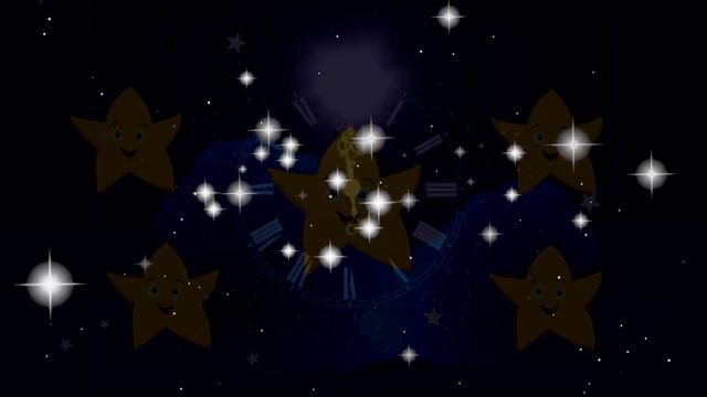 Звездочки и Космос для детей,⭐🌟⭐ Веселая песенка - мультик🌙🌠🌒