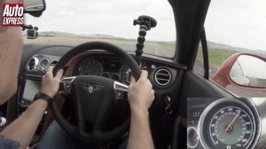 180mph blast in a Bentley Continental GT Speed