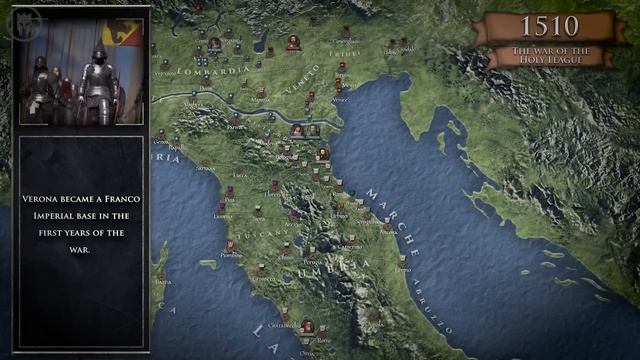 Battle of Ravenna 1512 - War of the League of Cambrai DOCUMENTARY смотреть онлайн