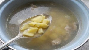 Суп с перловкой и мясом