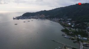 KOTA CENGKEH TOLITOLI 2021 || JALUR PANTAI DRONE VIEW