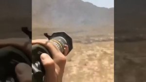 Выстрел  с базуки)