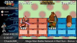 Mega Man Battle Network 4 - 100% Bonus Content for TeamBN's 600% Marathon!