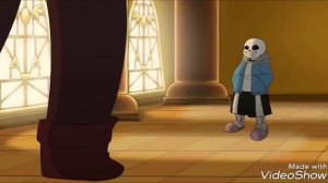 Анимация [MLP Undertale]-"Песня Чары в битве с Сансом"