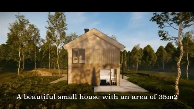 35 SQM SMALL HOUSE DESIGN INSPIRED FROM EUROPE TINY HOUSES смотреть онлайн