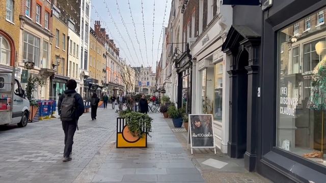 MAYFAIR WALK | Mayfair Walking Tour in London | Bond Street | Mount Street | Piccadilly | Shops смотреть онлайн