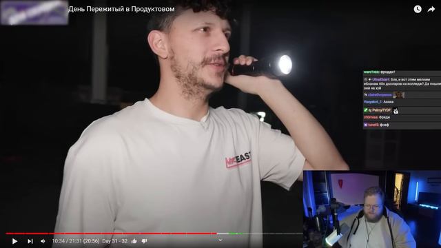 T2X2 СМОТРИТ - 10,000$ За Каждый День Пережитый в Продуктовом | Мистер Бист смотреть онлайн