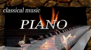 камин и музыка - красивая классическая музыка (Allemande - Wahneta Meixsell)