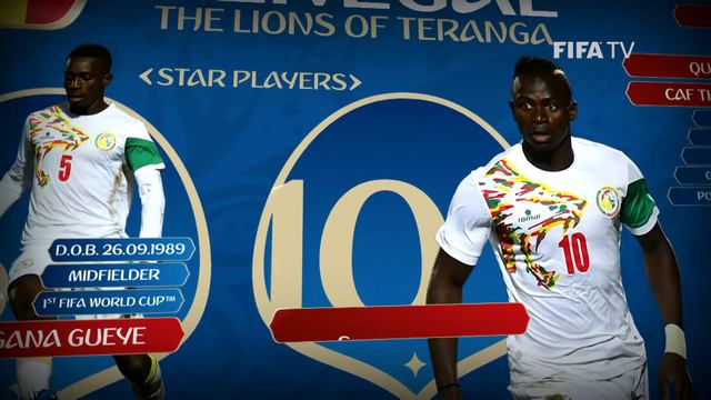SENEGAL Team Profile – 2018 FIFA World Cup Russia™ смотреть онлайн