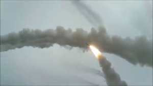 Массовый пуск ракет С-300 на полигоне Ашулук.