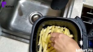 Обзор техники Kitfort KT-2210 (аэрогриль). Простой рецепт приготовления картофеля фри