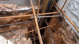 Ленточный фундамент под гараж.