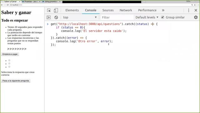 Introducción a las promesas en JavaScript