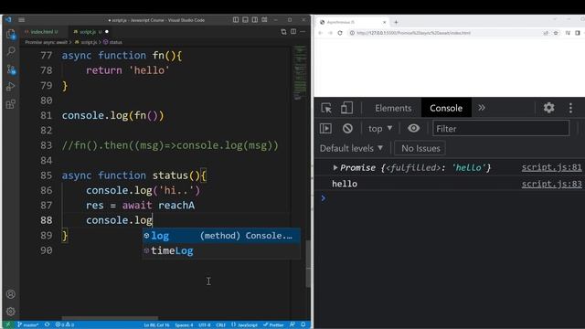 Async, await | Asynchronous javascript | JavaScript Course | Logic First Tamil