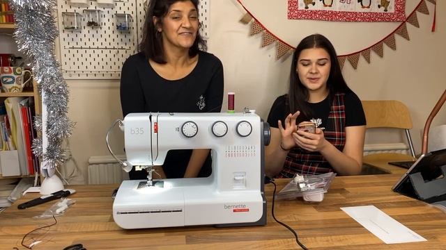 ?Unboxing Bernette by Bernina and Janome The B35 - #AbisDen